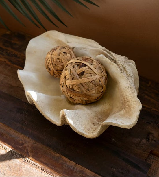 Giant Resin Clam Shell