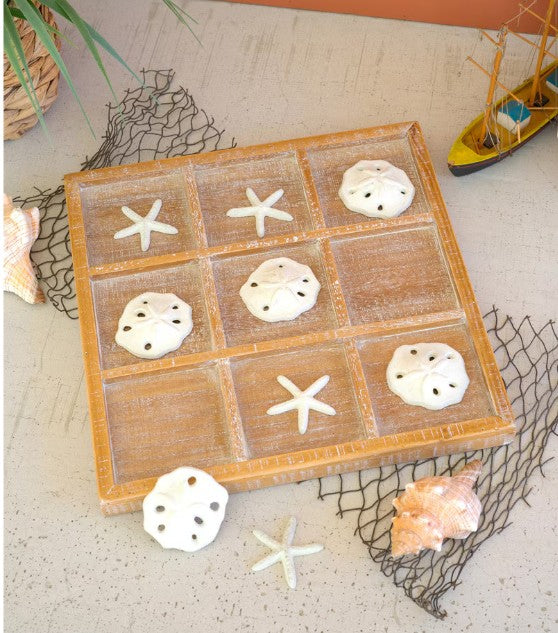 Seaside Tic-Tac-Toe